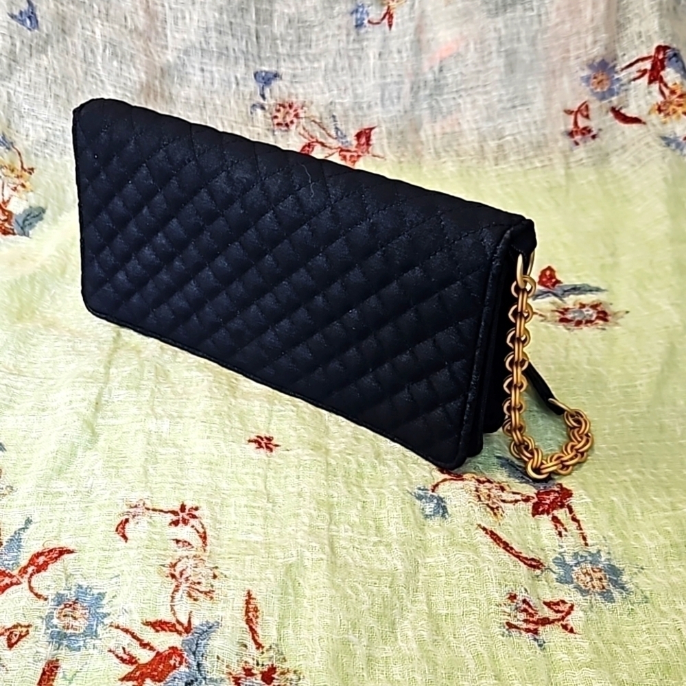 Casual Corner Quilted Clutch Evening Purse